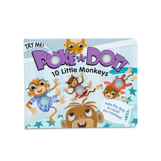 POKE-A-DOT-10 LITTLE MONKEY