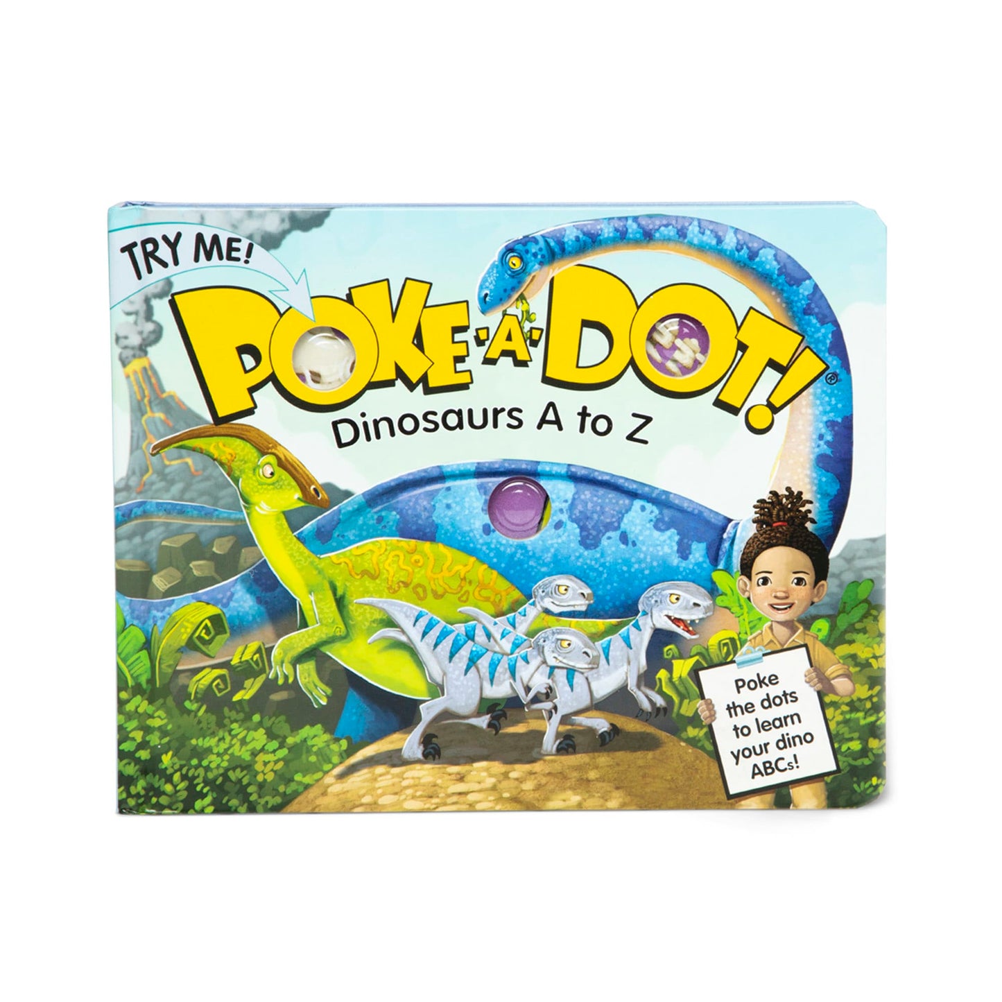 POKE-A-DOT- DINOSAURS A TO Z BOARD BOOK