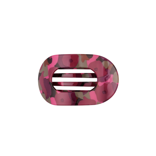 Garden Glam Small Flat Round Hair CliP