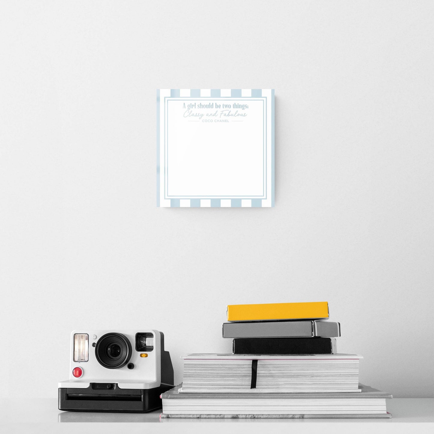 Dry Erase Glass Marker Board, Wall Decor, Gift for Women