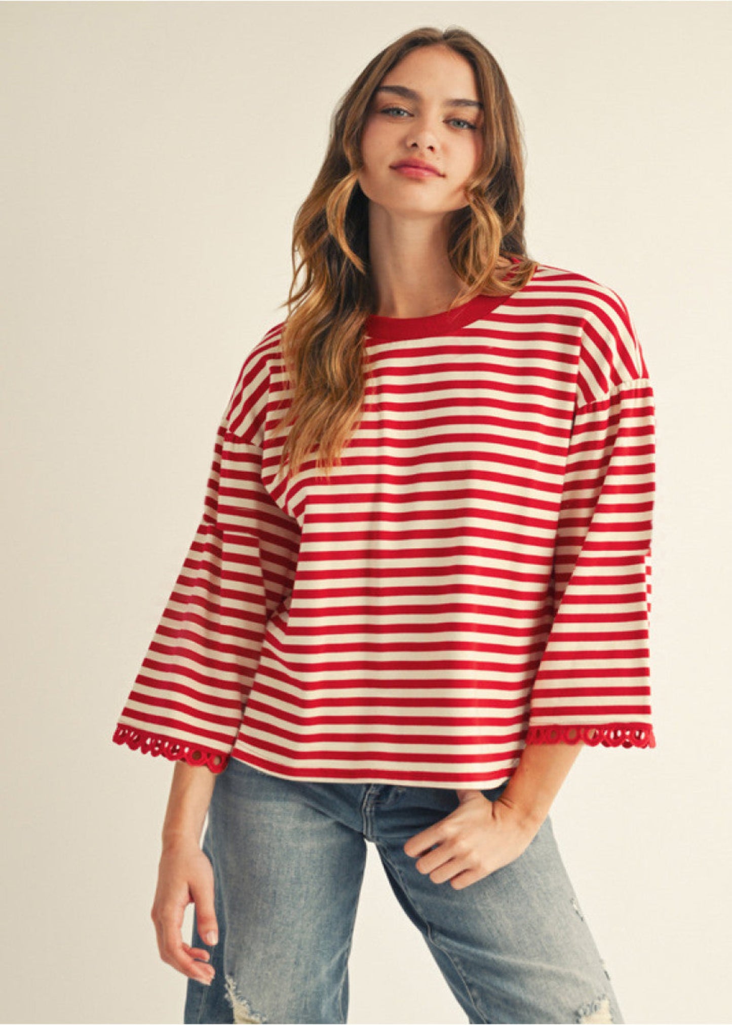 GEORGIE TOP - RED