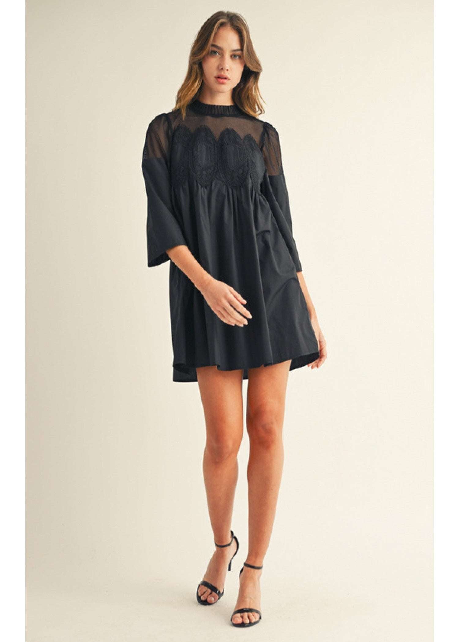 ALLIE DRESS - BLACK