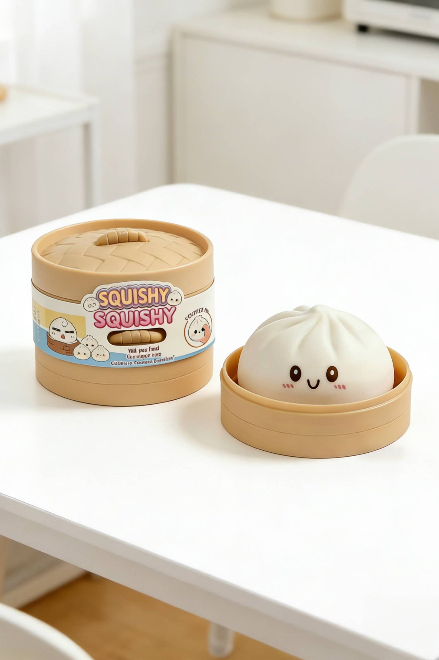 Dumpling Soft Bun Stress Relief Squeeze Toy
