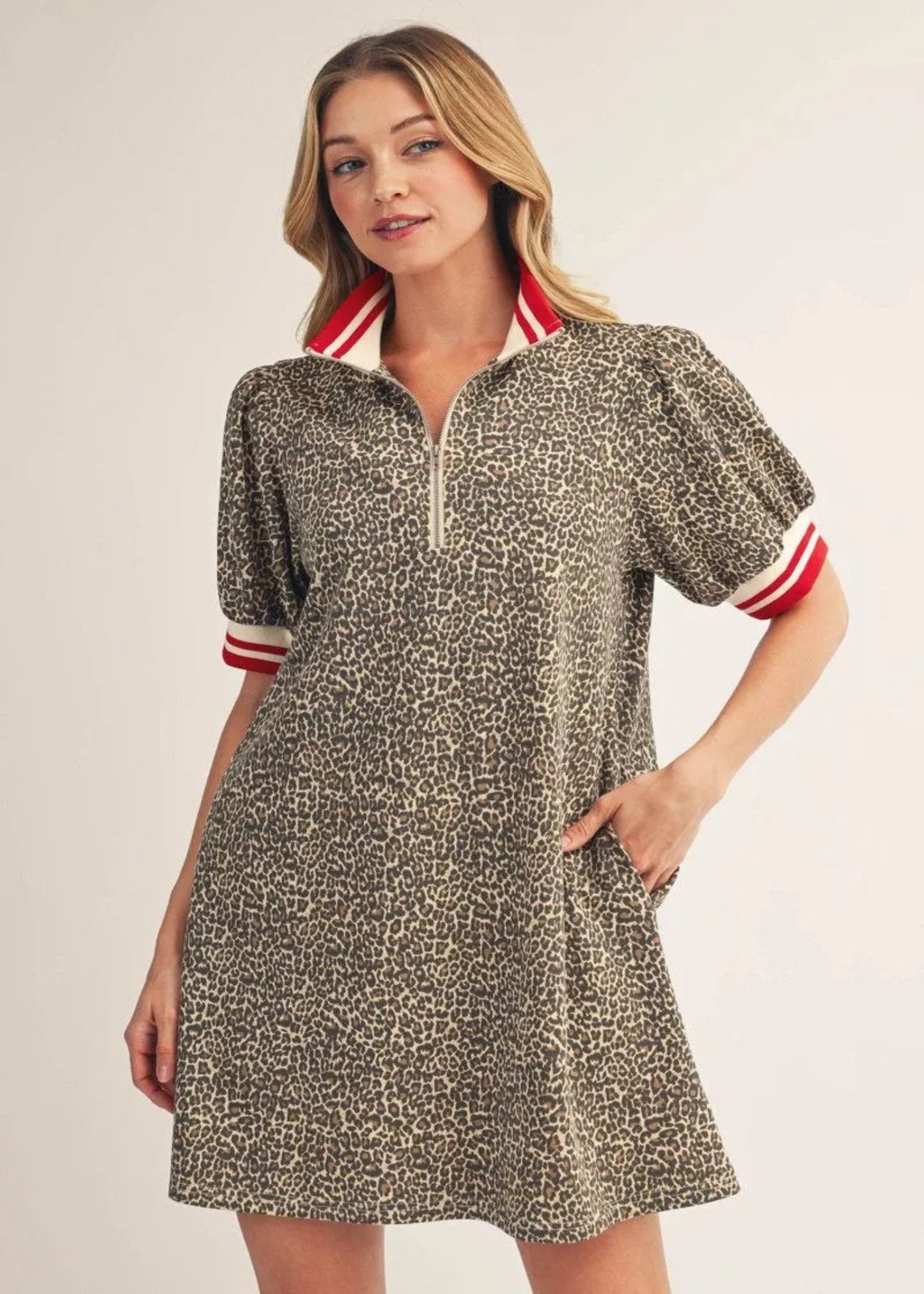 BRIANNA DRESS - ANIMAL