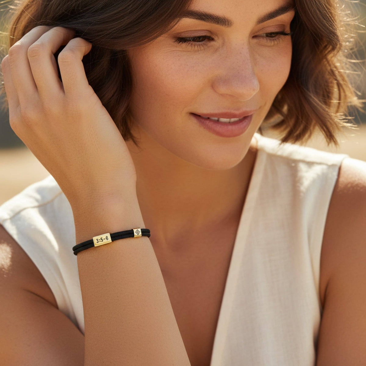 Sentiment Bracelet – Walk in Faith | Proverbs 3:5-6
