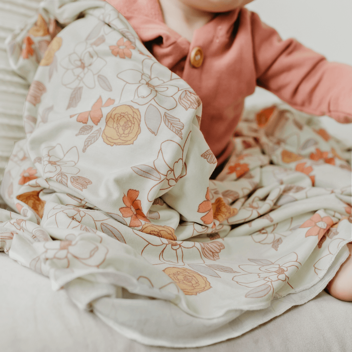 Knit Swaddle Blanket - Ferra
