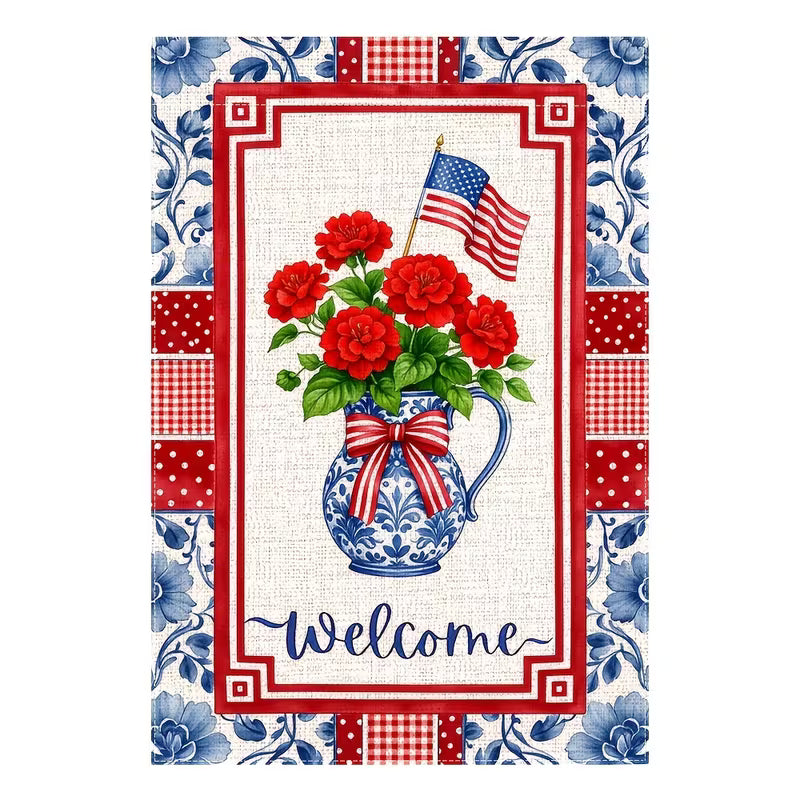 GARDEN FLAG - ANNIVERSARY PATRIOTIC