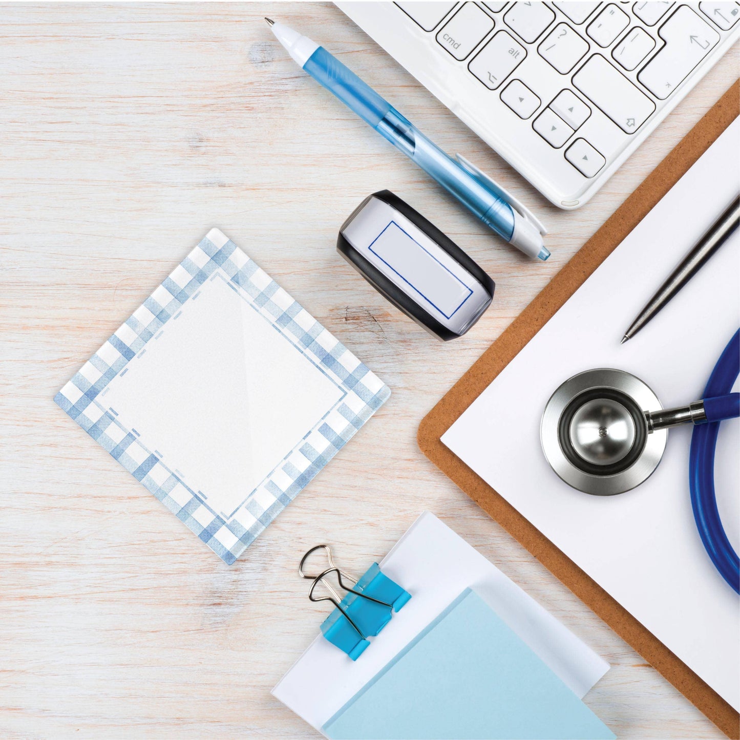 4x4 Clear Reminder Kalia Lane-Fantasy Garden Checker