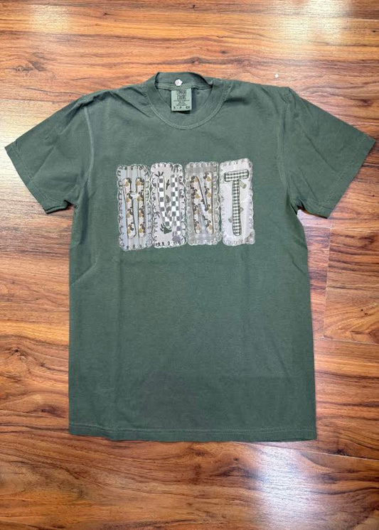 HUNT TSHIRT - MOSS