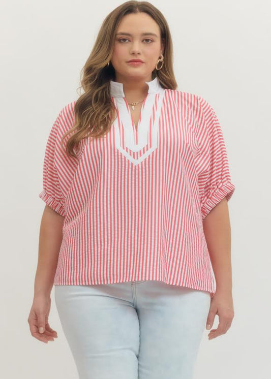 TAELOR TOP - PINK