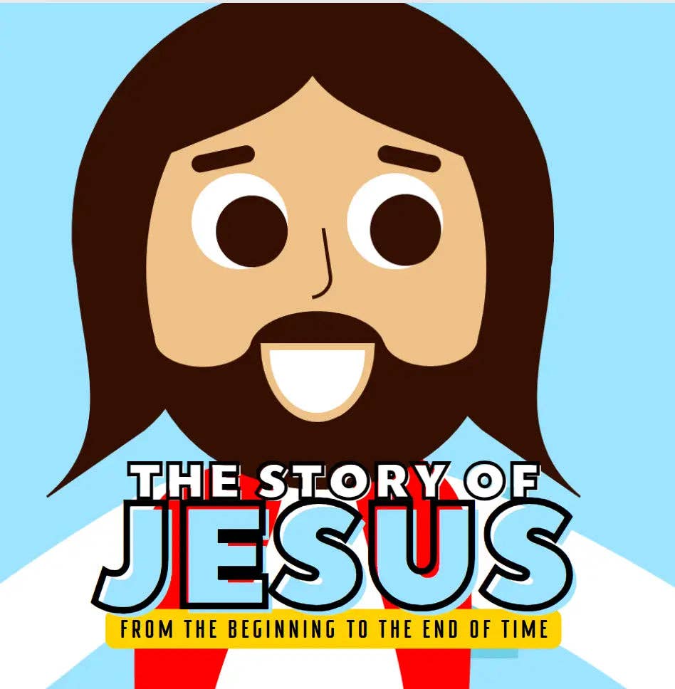 The Story of Jesus - 8.25" Paperback Book