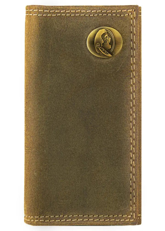 VINTAGE TAN TRIFOLD- BRASS FSU