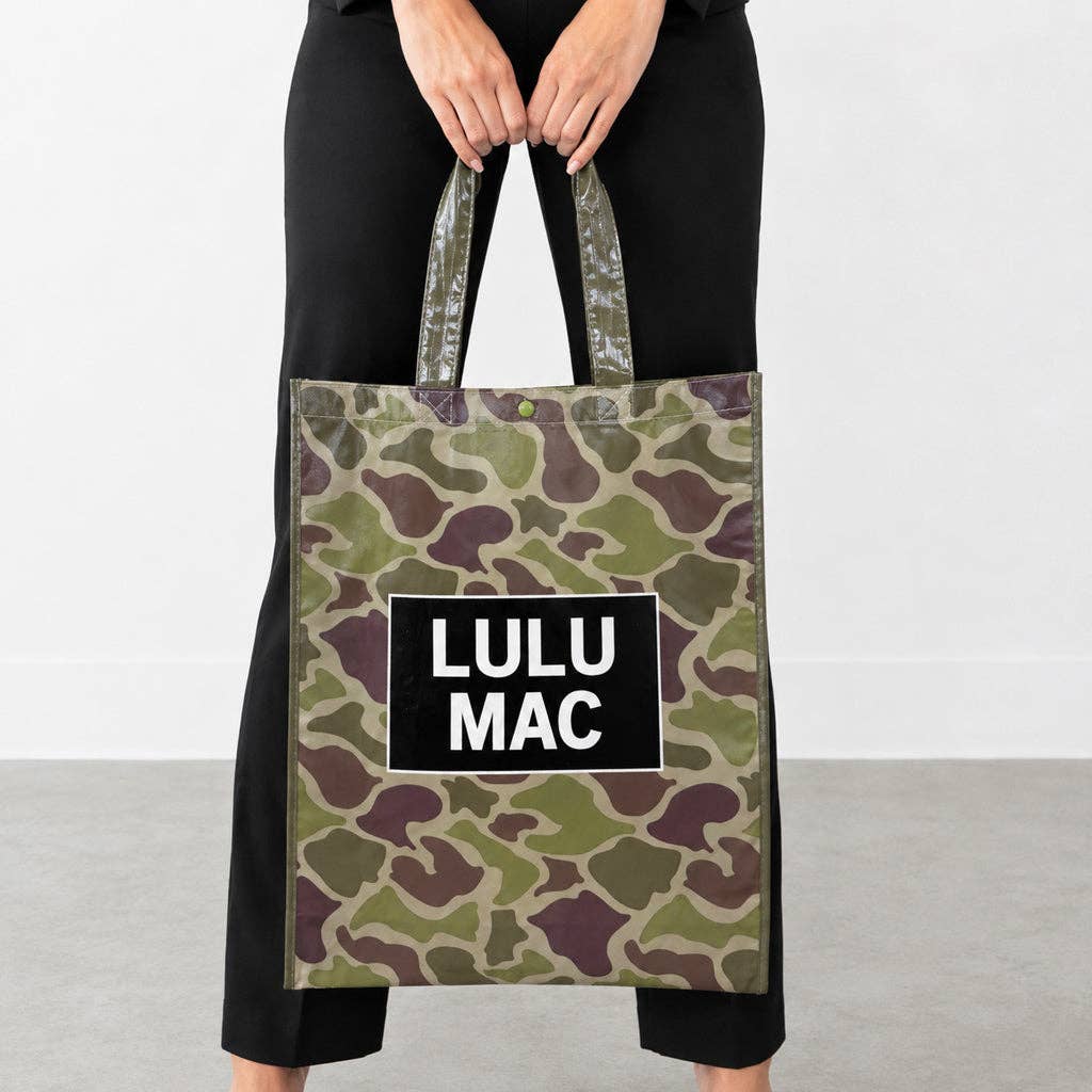 REUSABLE TOTE - LT. CAMO