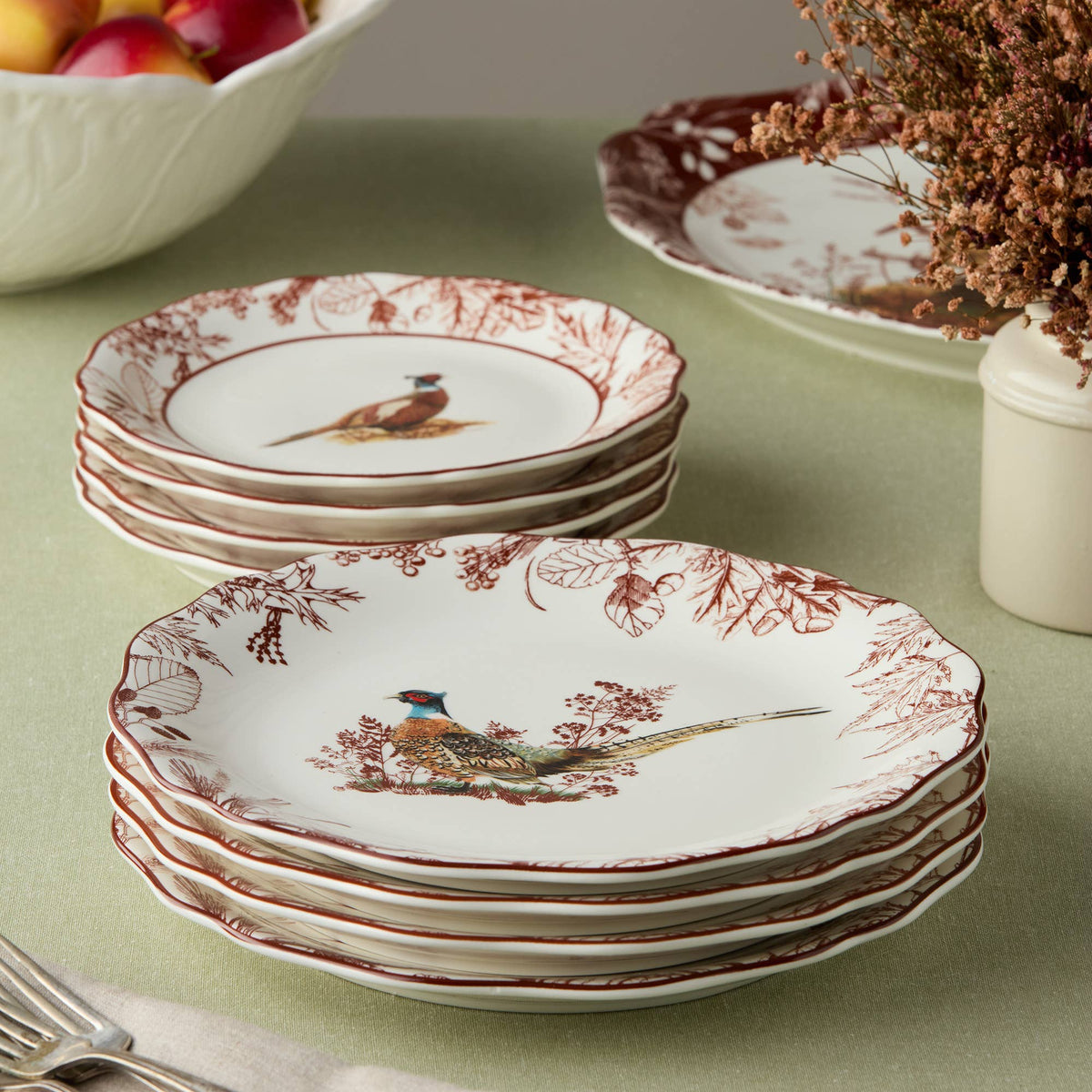 Pheasant Grove Dinner Plate 11"