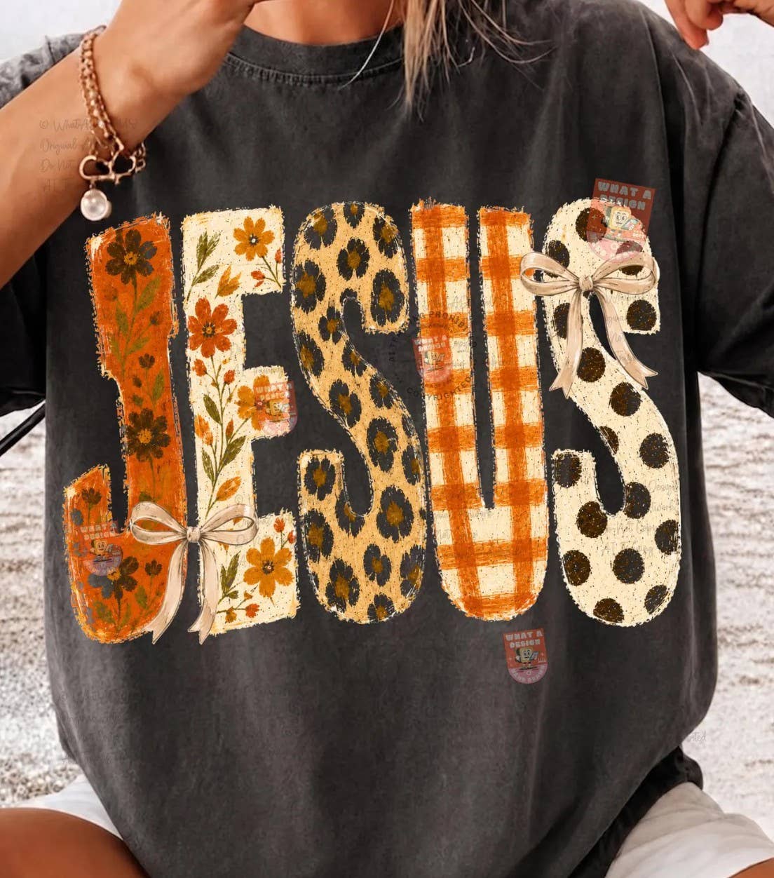 Jesus Fall Tee - Ivory
