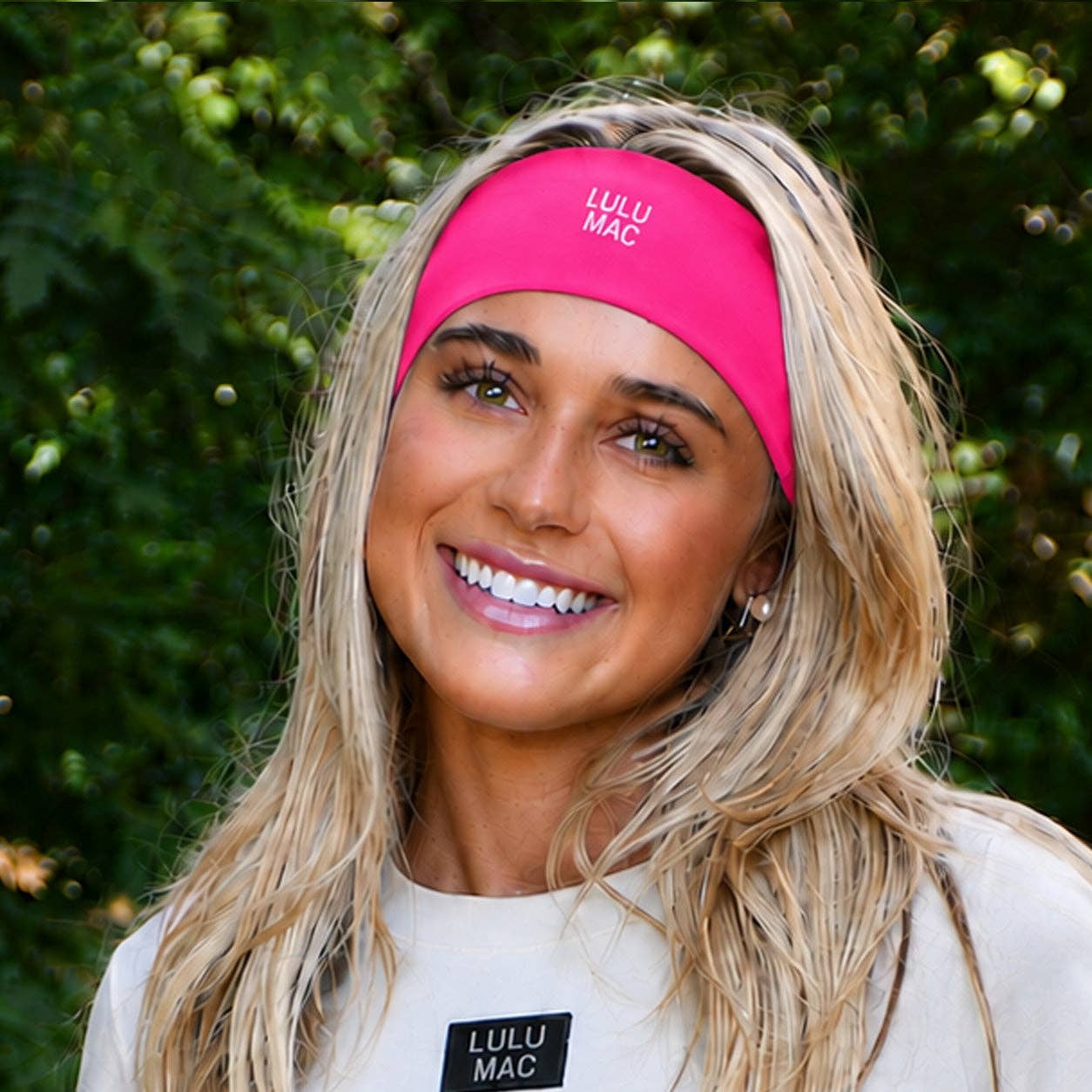Lulu Mac Headband - Hot Pink