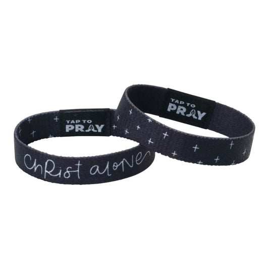 Tap To Pray™  KINGFOLK SERIES Wristbands - CHRIST ALONE