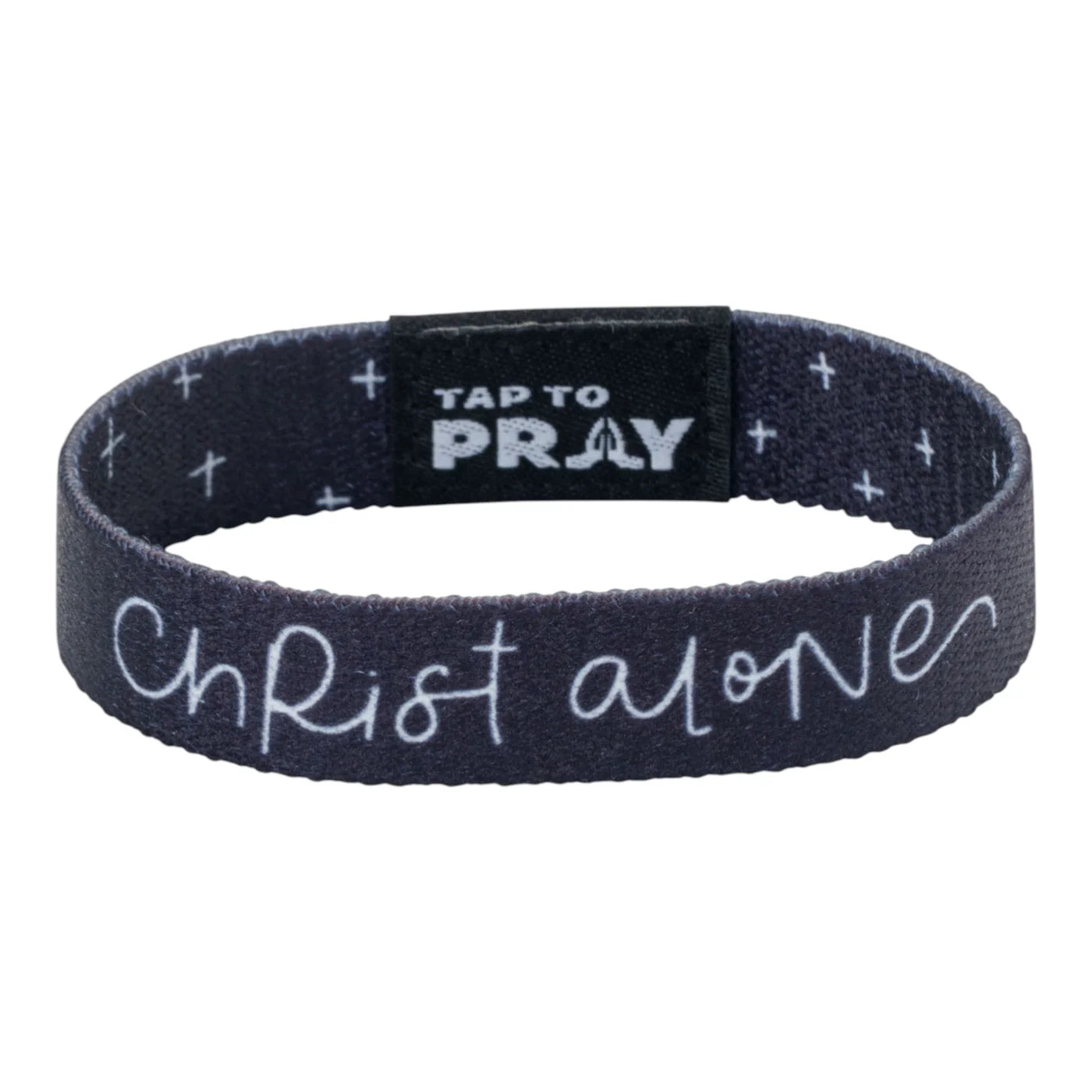 Tap To Pray™  KINGFOLK SERIES Wristbands - CHRIST ALONE