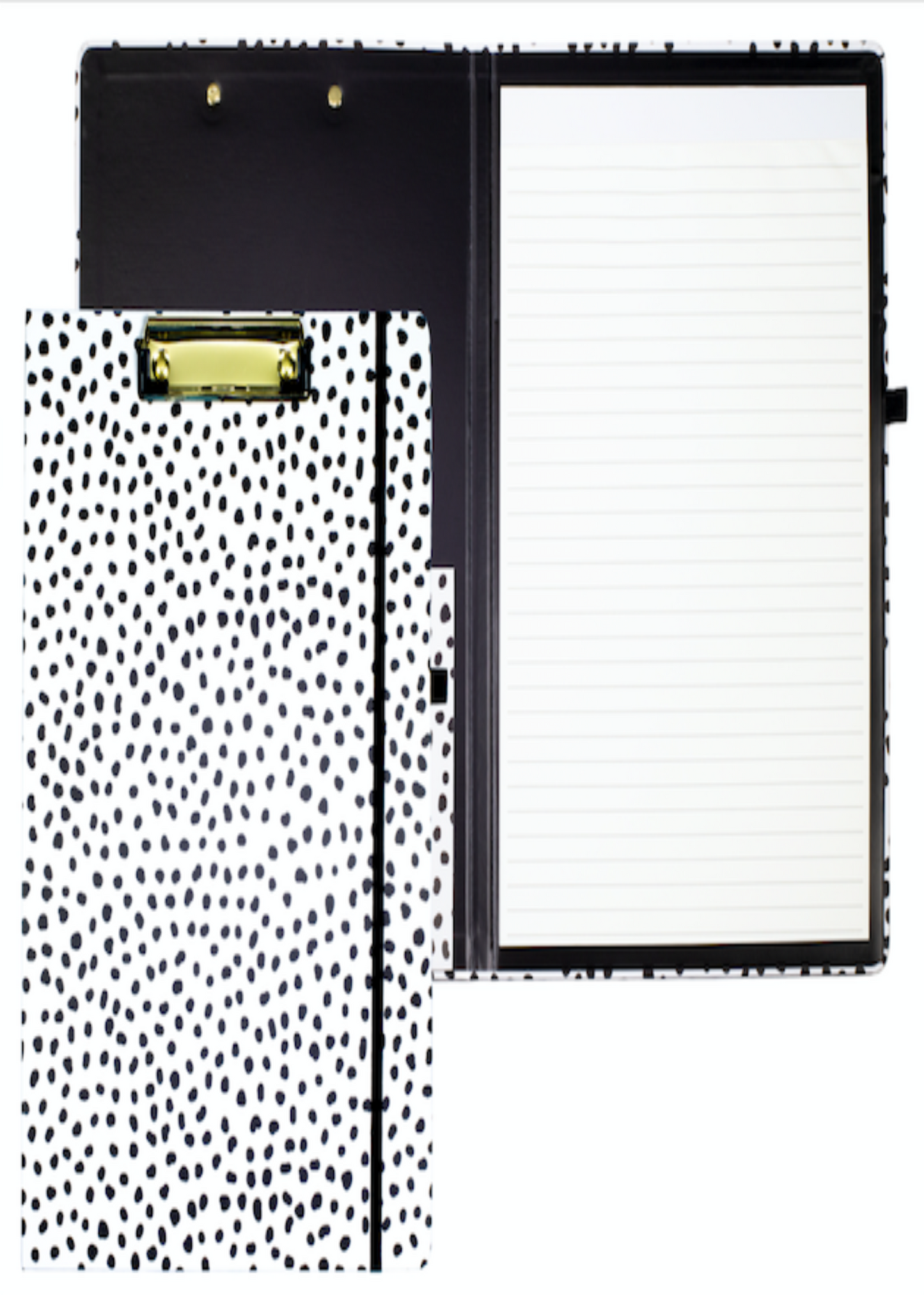 Clipboard Folio: Black Dot