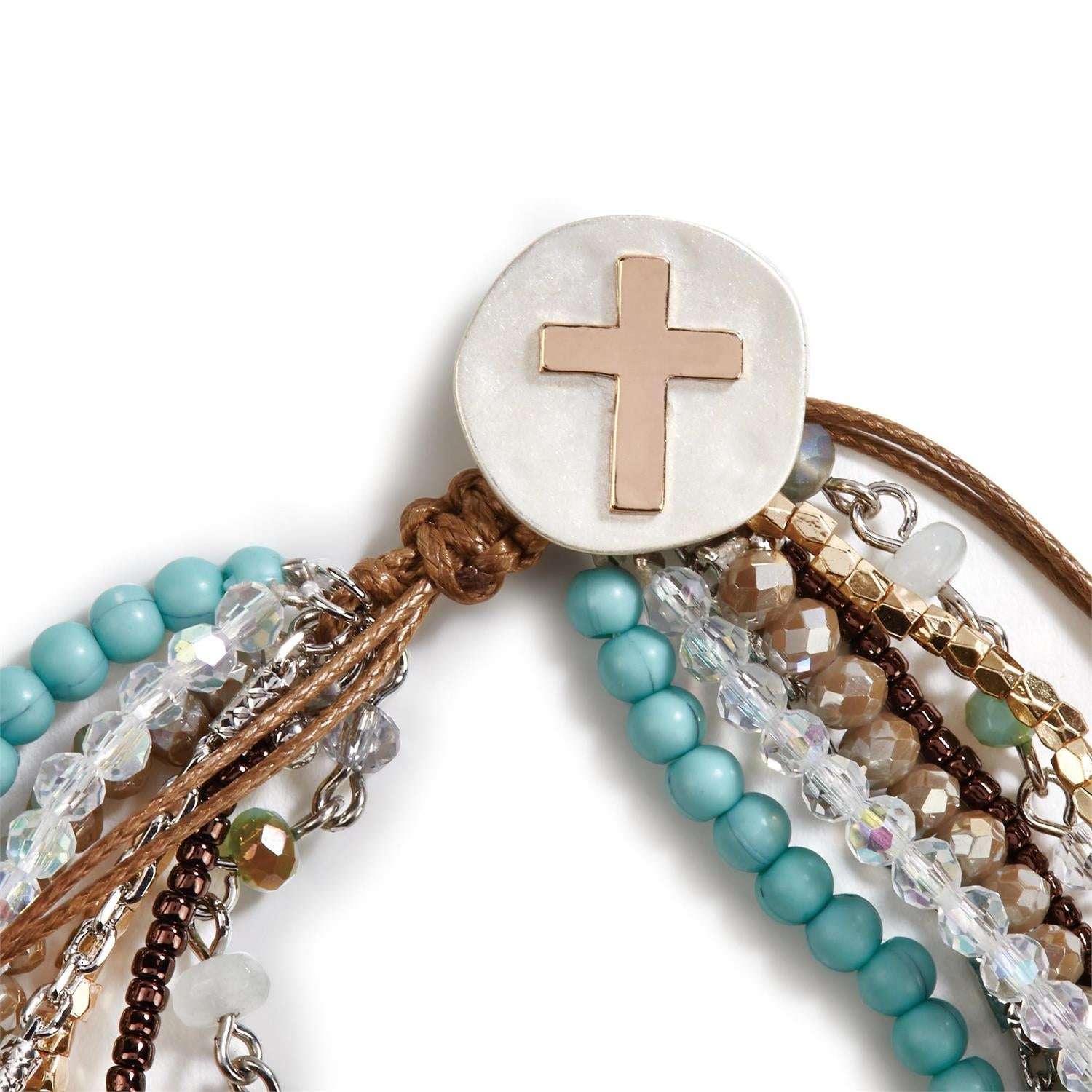 YOUR PRAYER JOURNEY BRACELET - TURQUOISE