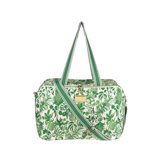 QUILTED TRAVEL TOTE - COVENT GARDEN