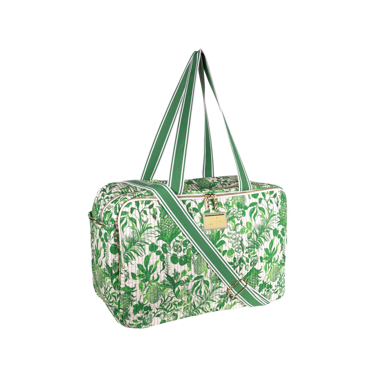 QUILTED TRAVEL TOTE - COVENT GARDEN