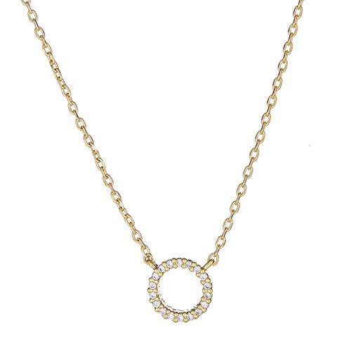 Adjustable Necklace -  Circle Necklace