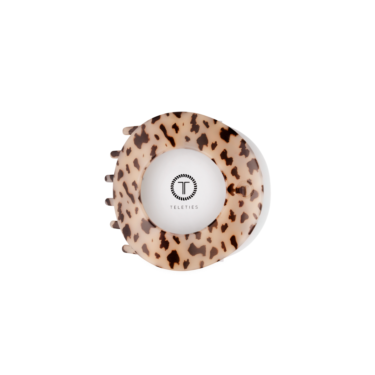 Blonde Tortoise | Medium | Flat Circle Hair Clip