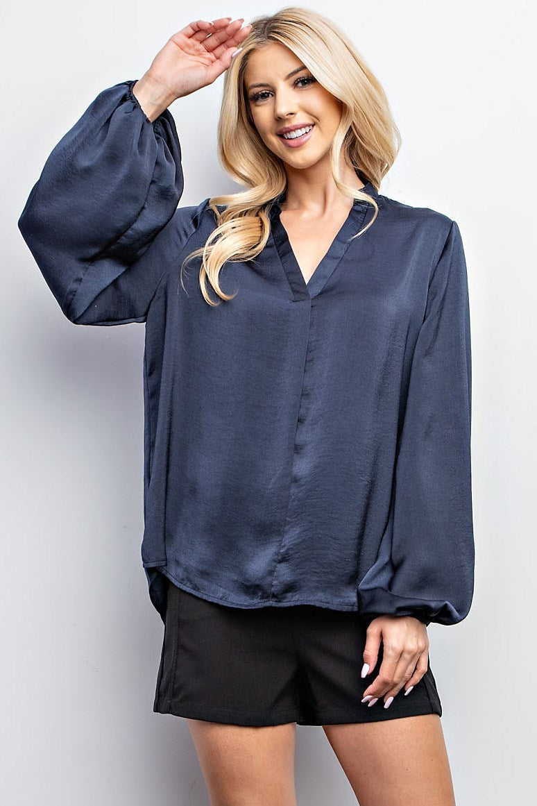 ODETTE TOP-NAVY