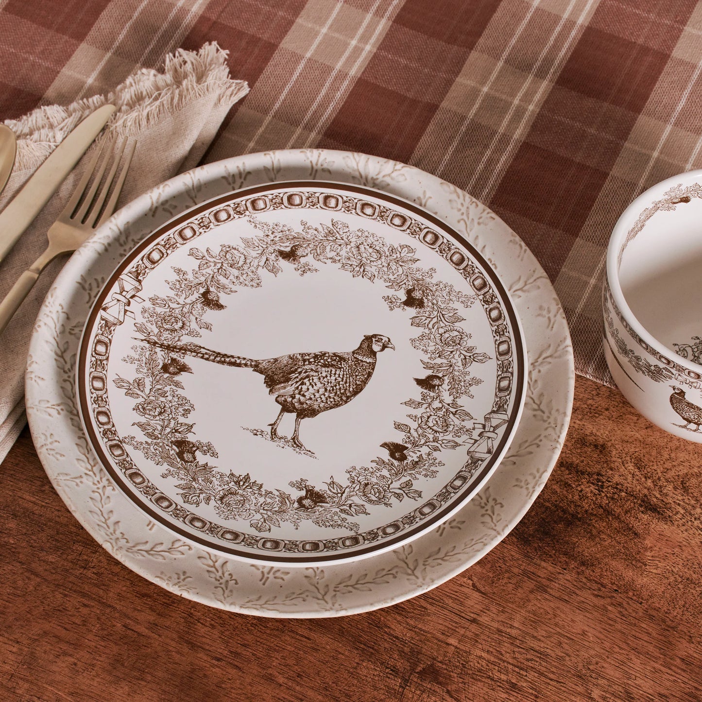 Plate Med - Pheasant