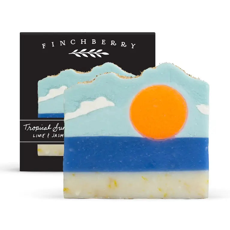 TROPICAL SUNSHINE VEGAN BOXED SOAP