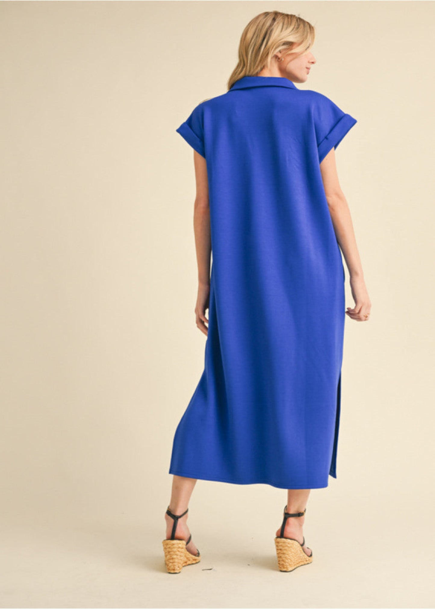 MIRABEL DRESS - ROYAL