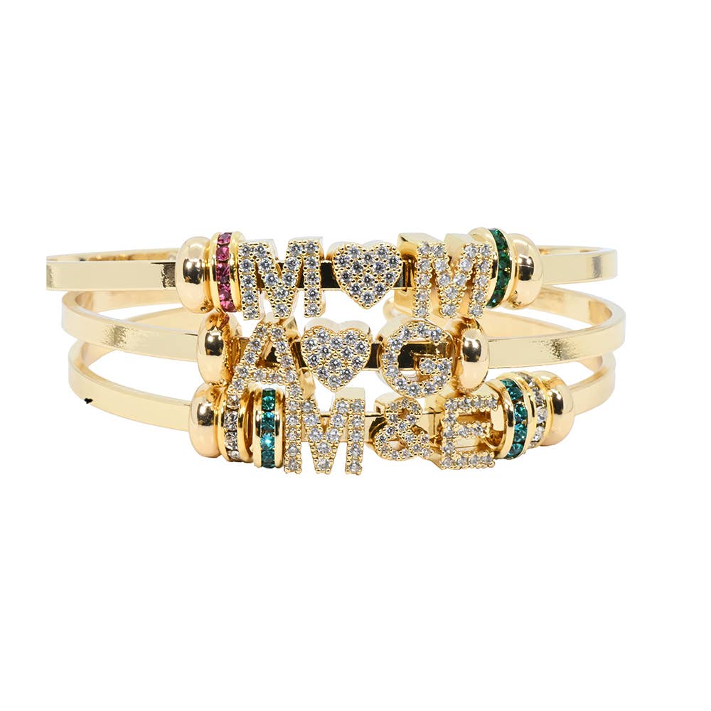 14K Gold-Plated 8mm Mini Birthstone Charms-6 Pack (By Month)