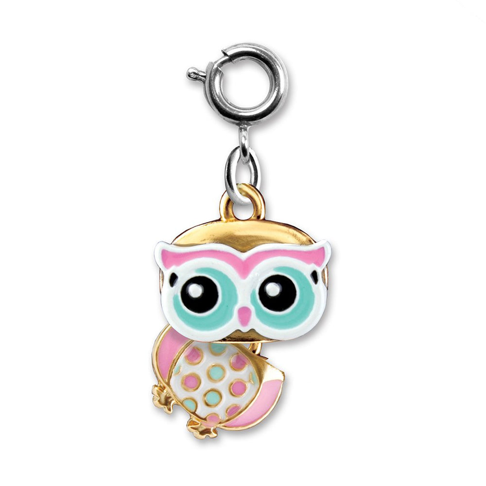 SWIVEL OWL CHARM