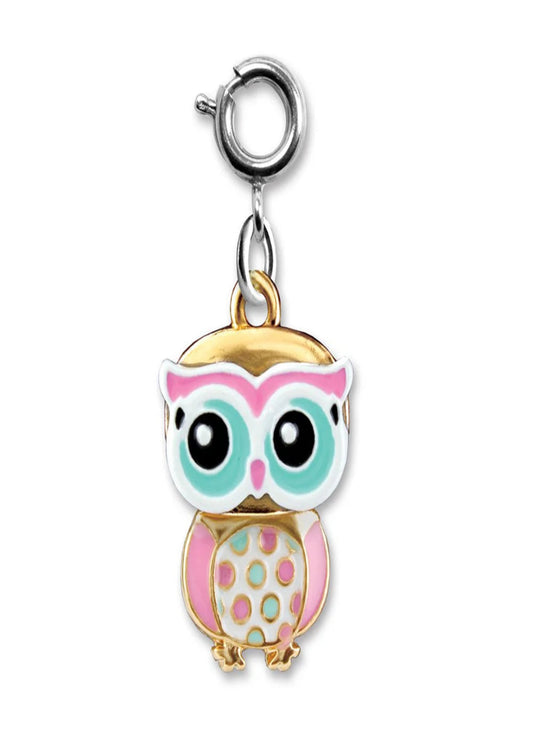 SWIVEL OWL CHARM