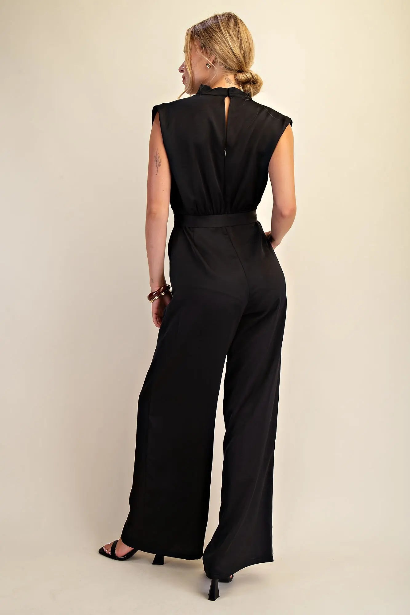 SELINE JUMPSUIT - BLACK