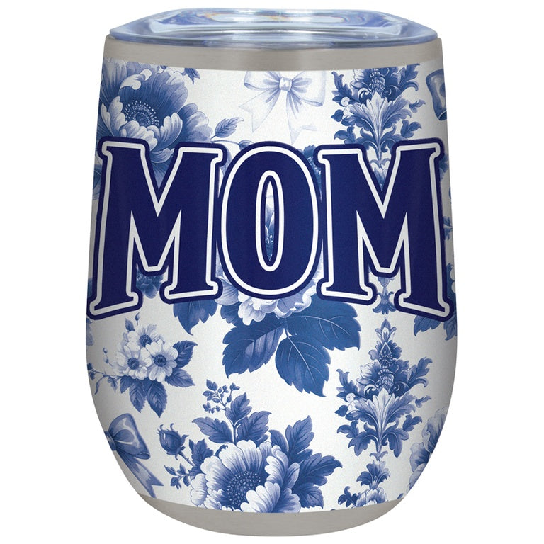 12 oz  TUMBLER MOM WITH BOWS