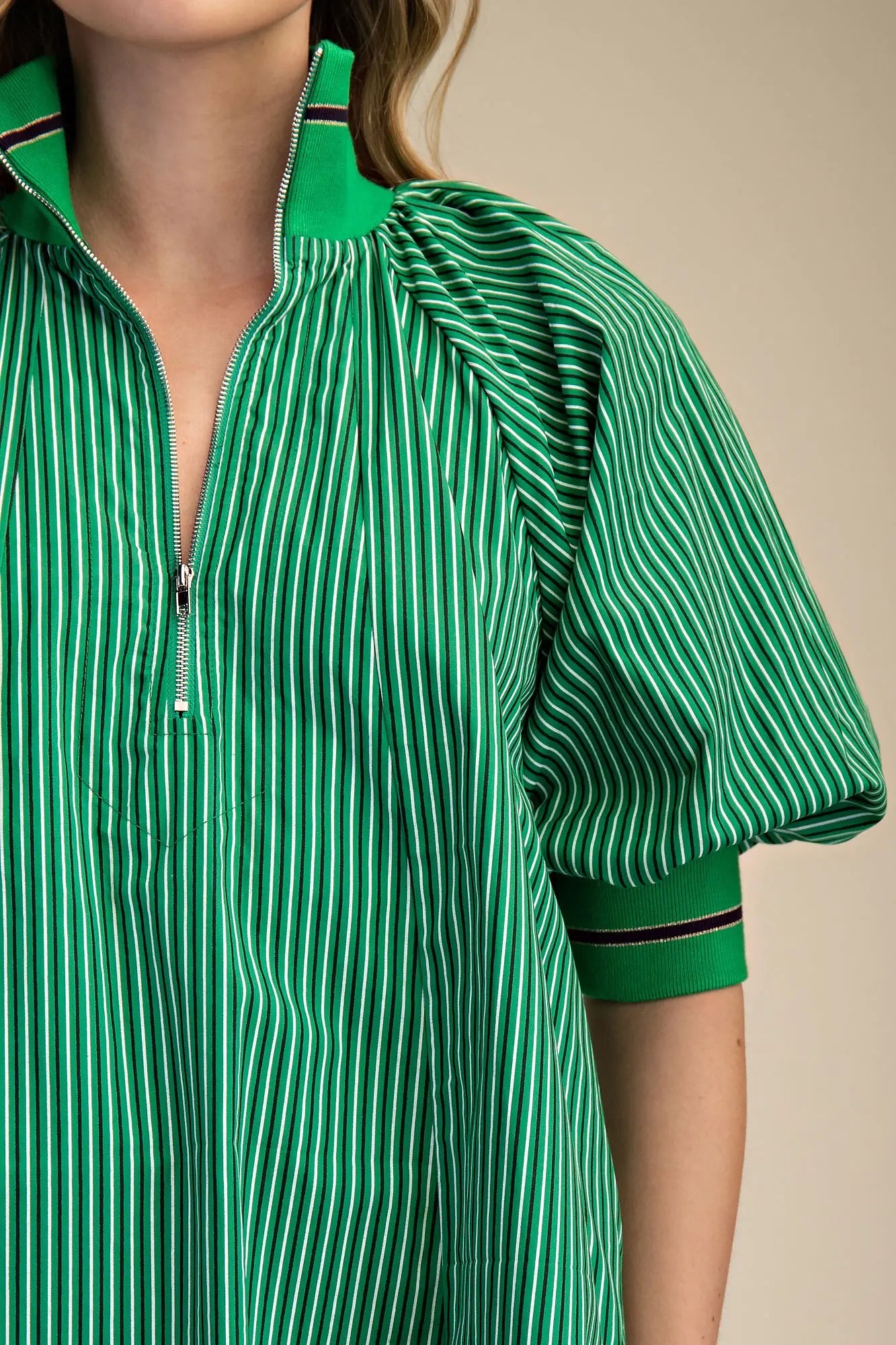 JULIE DRESS - KELLY GREEN
