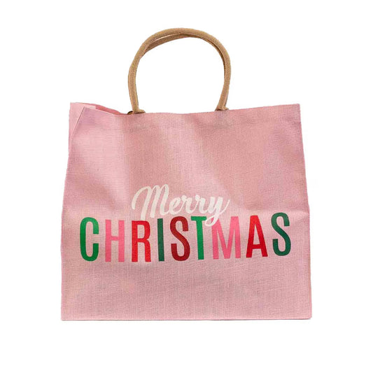 MERRY CHRISTMAS TOTE - CANDY CARRYALL