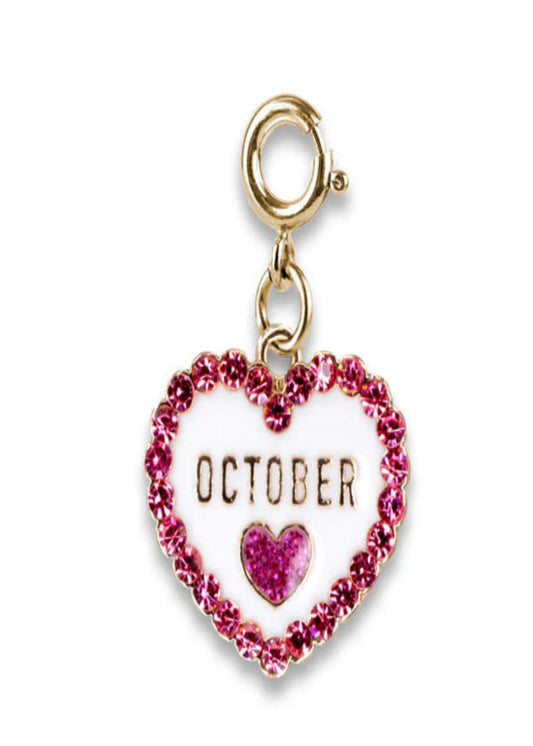 GOLD OCTOBER CHARM