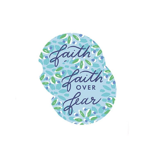 CAR COASTER-FAITH OVER HERE