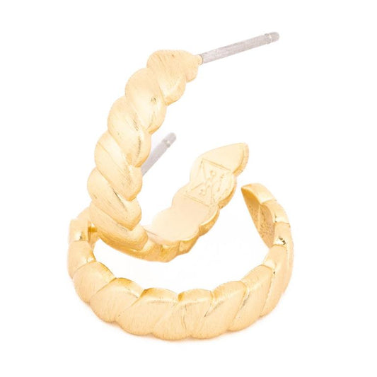 ADDISON SMALL GOLD EARRINGS
