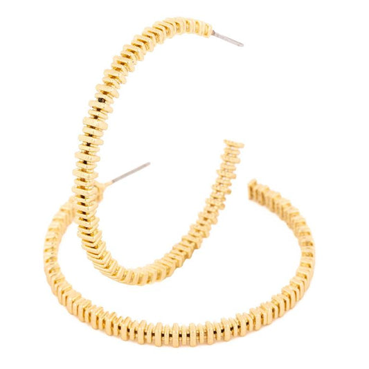 AUBREY LARGE GOLD EARRINGS