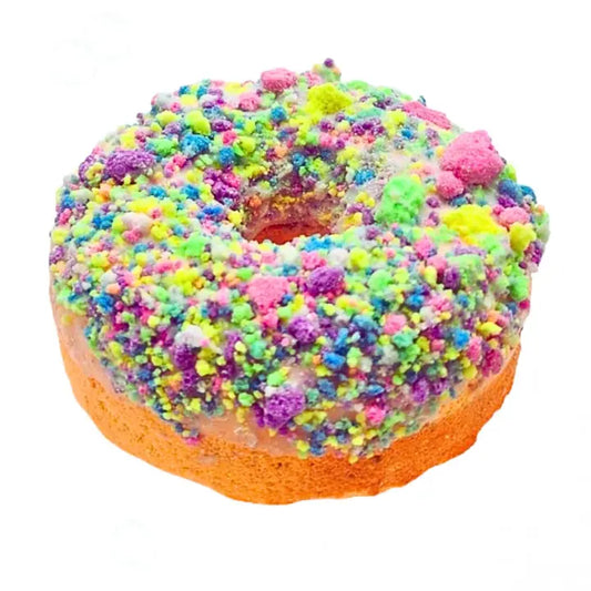 DONUT BATH BOMB-JUICY PEACH