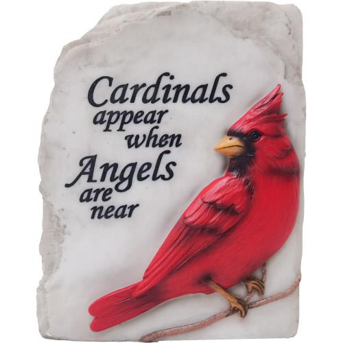 CARDINALS APPEAR GARDEN STATUE