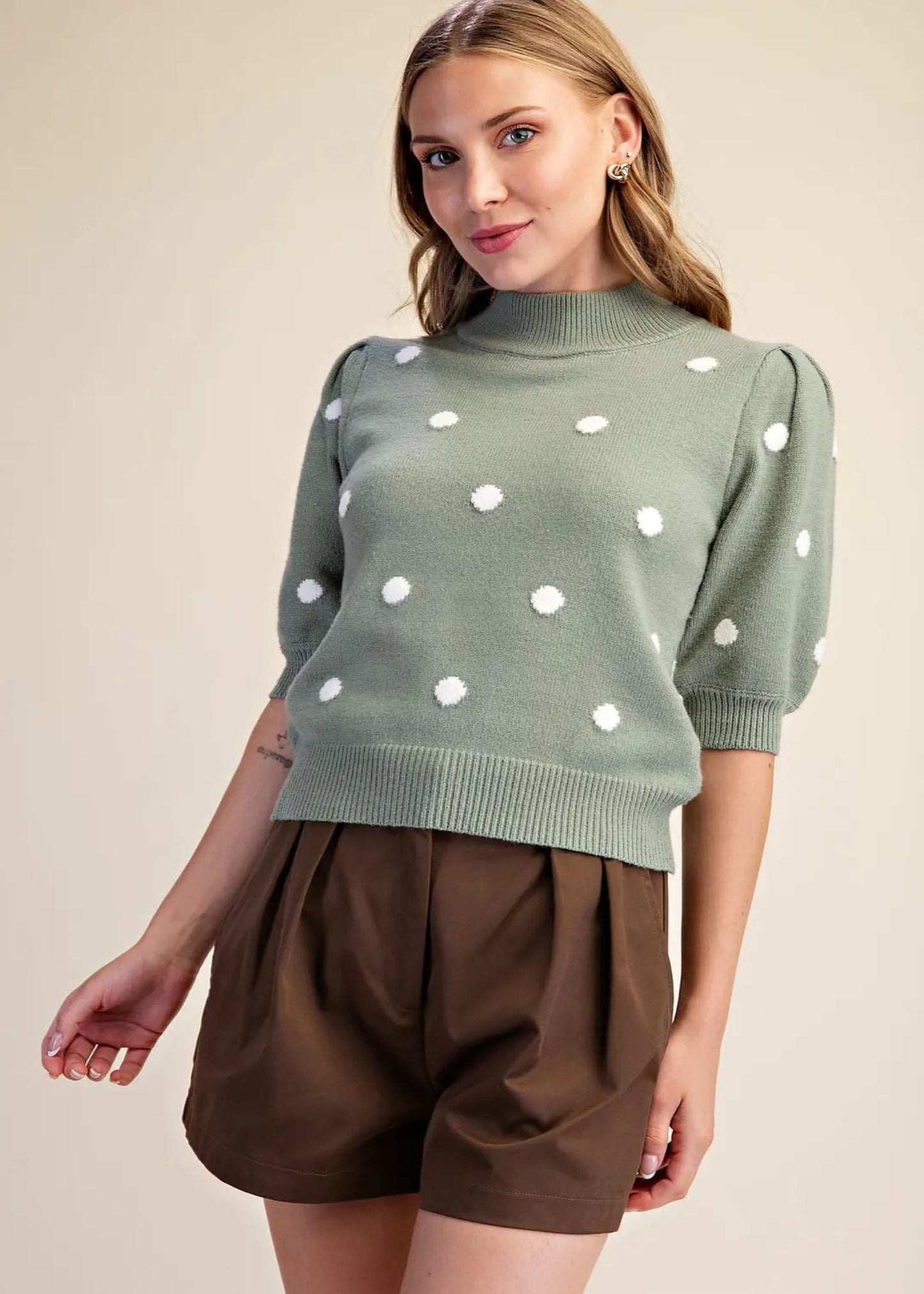 KRISTIN SWEATER - SAGE