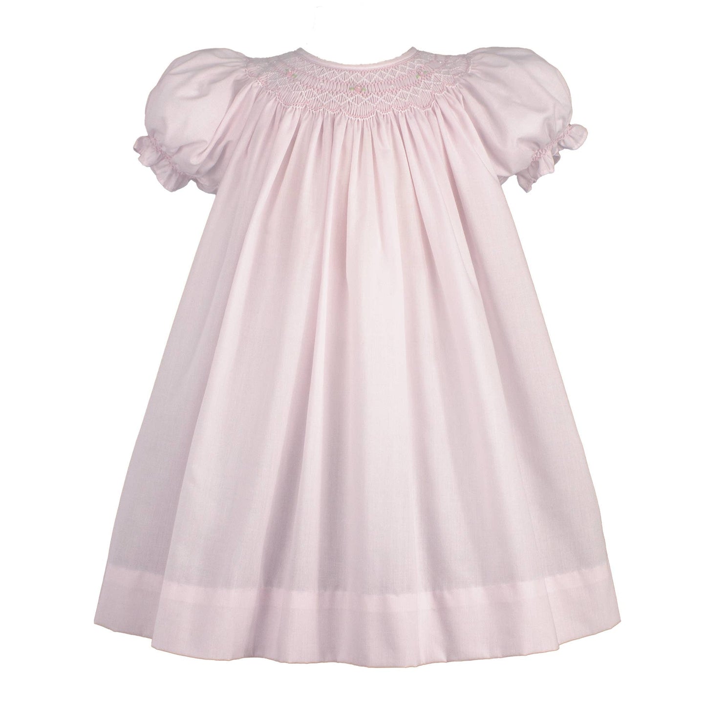 Bishop Smocked Daygown with Pearls