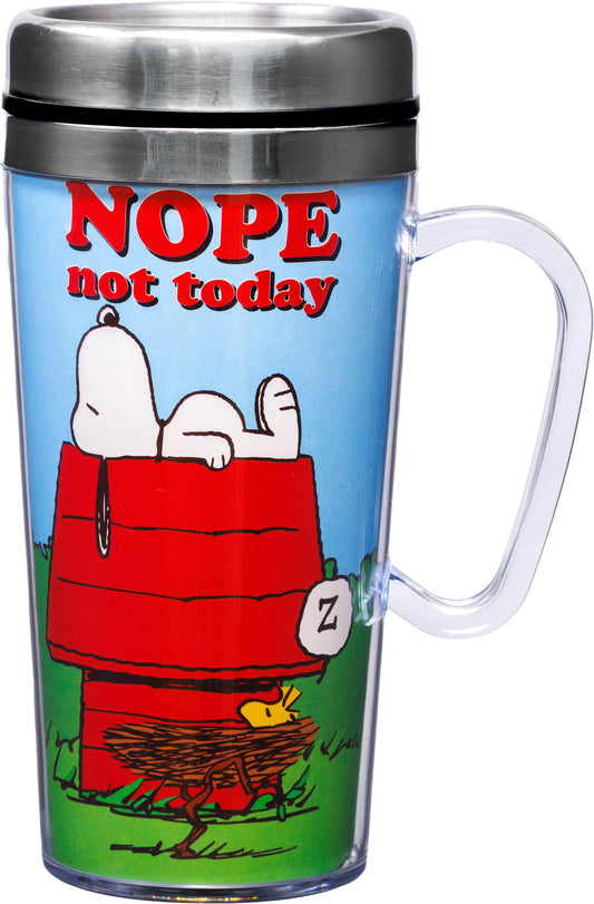 SNOOPY ACRYLIC TRAVEL MUG