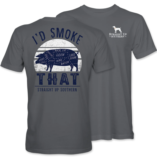 I'D SMOKE THAT - CHARCOAL
