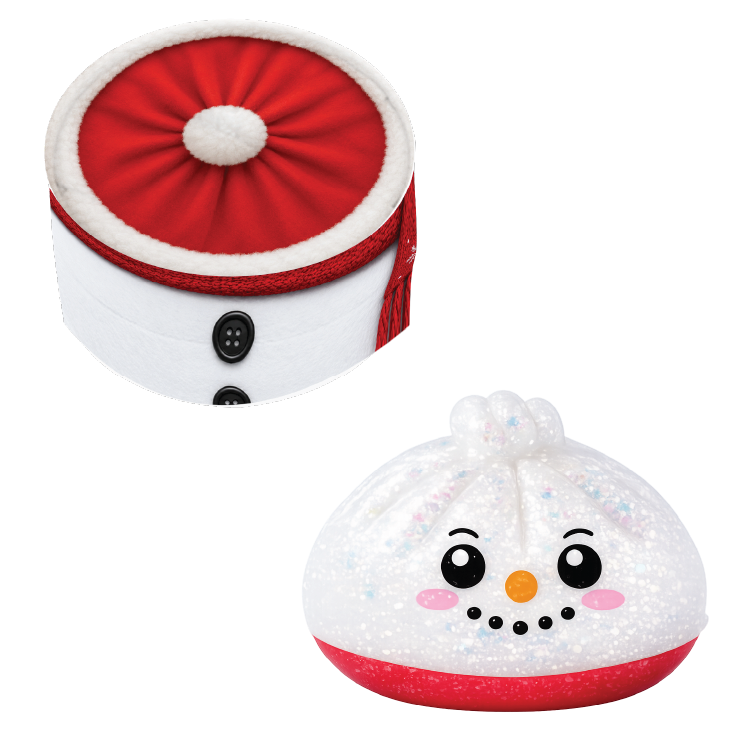 Fun Doh Christmas Dumpling Squishy Toy Holiday